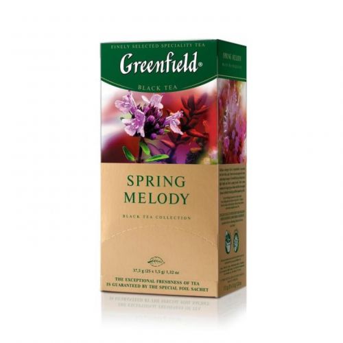 Чай Greenfield Spring Melody черный  25 пак