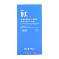 THE SAEM Eco Earth Power Blue Defense Sun Milk Солнцезащитное молочко SPF50+