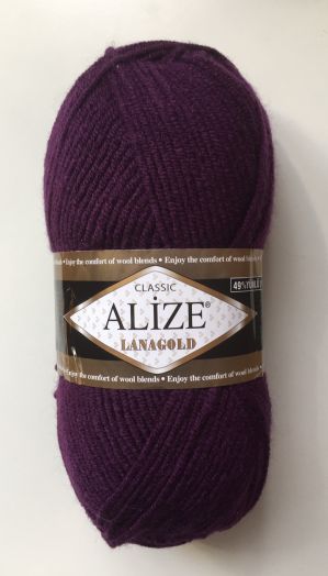 LANAGOLD (ALIZE) 111-фиолетовый