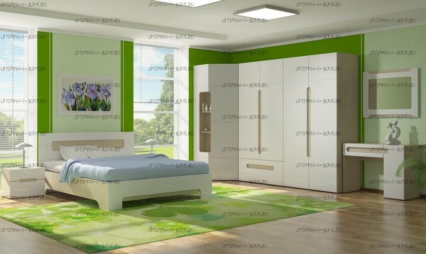 Модульная спальня Палермо, композиция 2