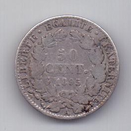 50 сантим 1895 г. Франция