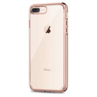 Чехол Spigen Ultra Hybrid 2 для iPhone 7 Plus кристально-розовый