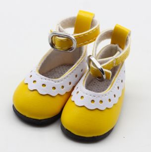 Туфельки для куклы, 4,5 см Желтые