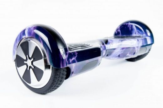 Гироскутер Smart Balance Wheel 6.5 APP Самобаланс Облако фиолетовое