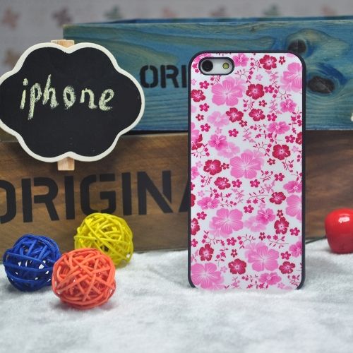 Чехол для Iphone 4, 4S "Pink Flowers"