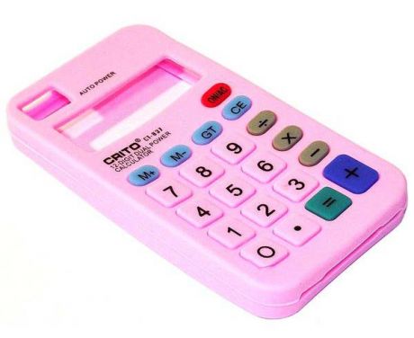 Калькулятор (розовый)