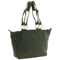 Женская кожаная сумка Narvin 9936-N.Gottier Green