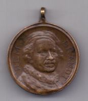 медаль 1606- 1906 года Рембрандт Амстердам