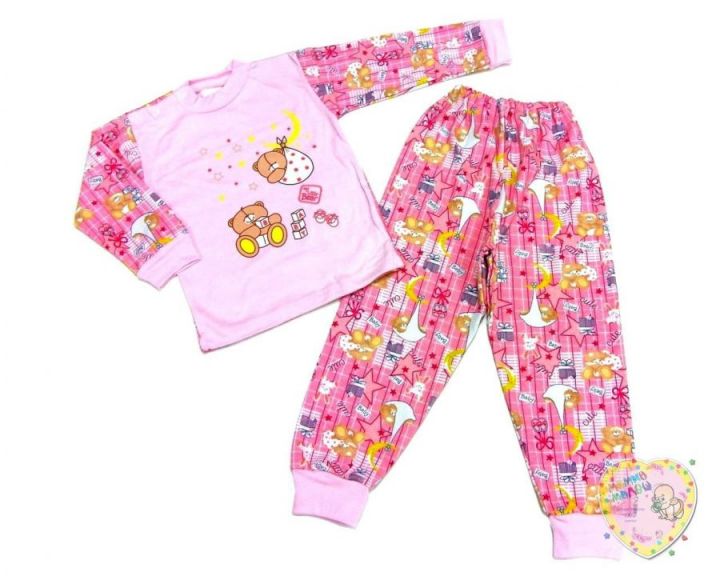 Пижама для девочки A-PJ023(2)-ITpk (01749) Мамин Малыш