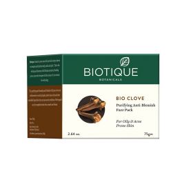 Био Гвоздика Biotique Bio Clove  75 гр (Маска с гвоздичным маслом)