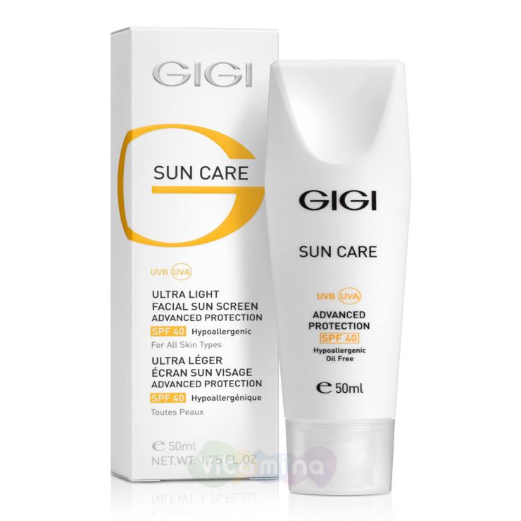 GiGi Эмульсия легкая увлажняющая Sun Care Ultra Light SPF40