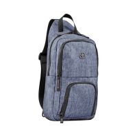 Рюкзак с одним плечевым ремнем Wenger Urban Contemporary, синий, 19х12х33 см, 8 л