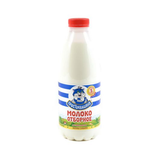 Молоко Простоквашино отборное 3,4-6% п/б 930мл. Юнимилк