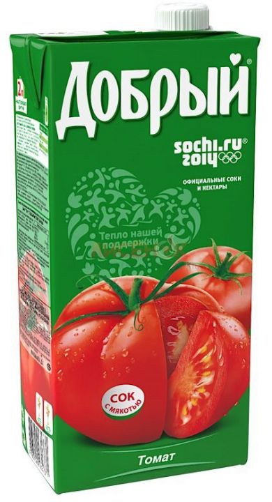 Сок Добрый 2л Томатный
