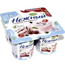 Продукт йогуртный Кампина Нежный 1,2% ягодное мороженое 100гр. ООО Кампина