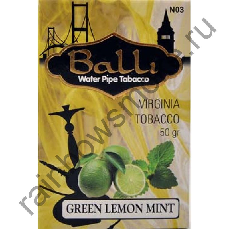 Balli 50 гр - Green Lemon Mint (Зеленый Лимон Мята)
