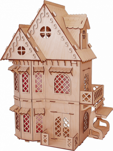 Кукольный домик  "Дом принцессы"