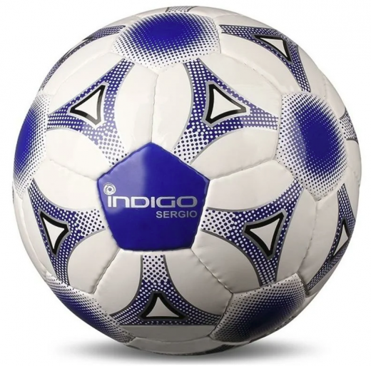 Мяч футбольный зальный №4 INDIGO SERGIO N006