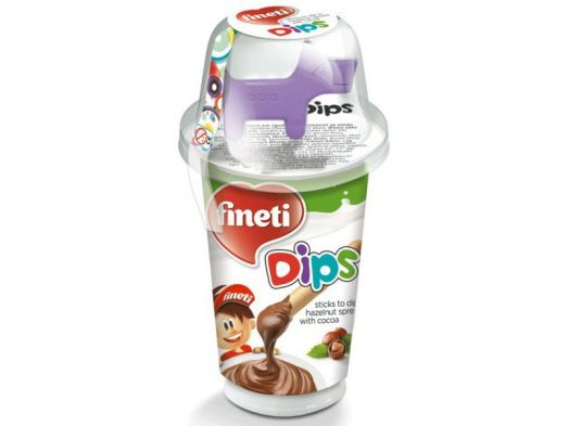 Паста ореховая Финети с пшеничными трубочками + игрушка 45г