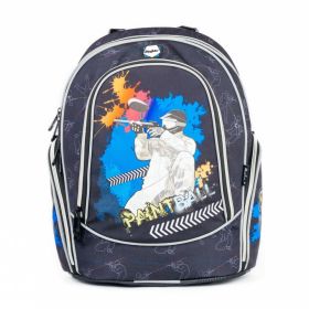 Рюкзак ранец школьный cosmo ii, paintball, 36х29х18 см (арт. 20215-21)