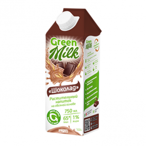 Green Milk Süd yulaf "Şokolad" 750 ml