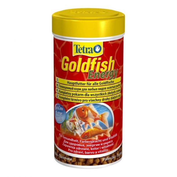 Корм Tetra Goldfish Energy Sticks плавающие гранулы 100мл для всех видов золотых рыбок, а также других видов холодноводных рыб