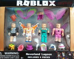 ROBLOX Neverland Lagoon  Роблокс 4 фигурки +13 акссесуаров