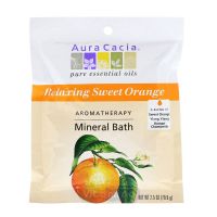 Aura Cacia Минеральное средство для ванны с ароматом Сладкого Апельсина Relaxing Sweet Orange