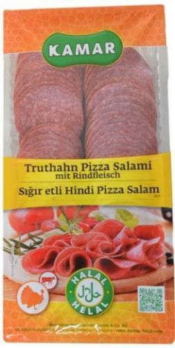 Pizza Salami Kamar Halal 250 gr