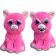 Игрушка Feisty Pets розовый кот