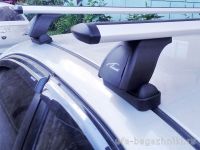 Багажник на крышу BMW 1-series F20 / F21, Lux, крыловидные дуги