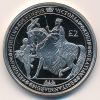 Королева Виктория(200 лет со дня рождения)  2 фунта Южная Георгия и Южные Сэндвичевы острова 2019