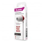 Наушники OLMIO Axis White-Red