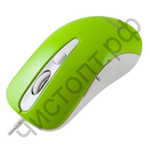 Мышь провод.USB PERFEO "HILL", 4 кн, USB, зелёный (PF-363-OP-GN)