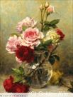 1904. A Vase of Roses