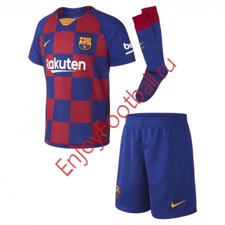 ДЕТСКИЙ КОМПЛЕКТ ФОРМЫ NIKE FCB LK BRT KIT HM (SU19) AO3052-456