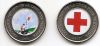 100 лет Общества Красного Креста 1 бальбоа Панама 2017-2018 Набор 2 монеты