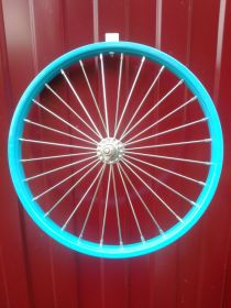 Колесо для детского велосипеда 18 дюймов переднее синее