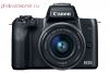 Фотоаппарат Canon EOS M50 kit EF-M 15-45mm f/3.5-6.3 IS STM черный