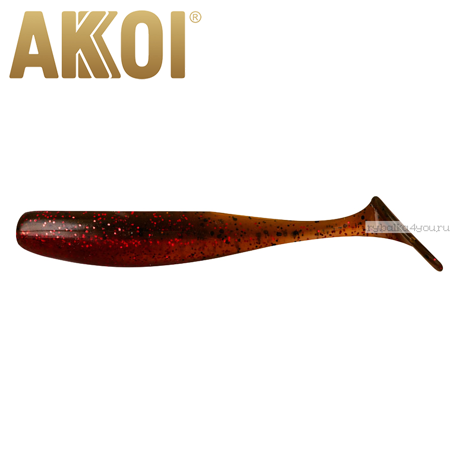 Мягкая приманка Akkoi Original Drop 2,9''  74 мм / 2,2 гр / упаковка 6 шт / цвет: OR09