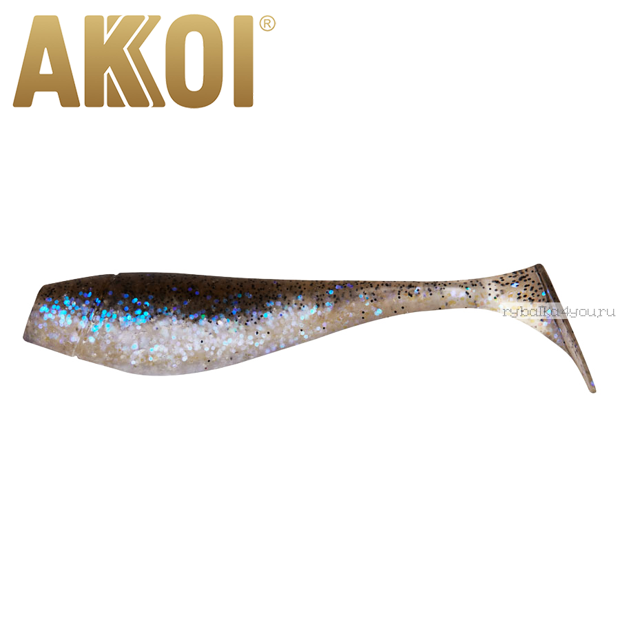 Мягкая приманка Akkoi Original Puffy 4,5'' 115 мм / 11 гр / упаковка 4 шт / цвет: OR05