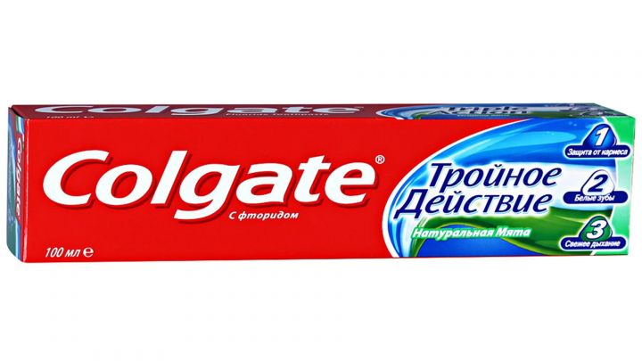 Зуб. паста Colgate 100мл Тройное действие