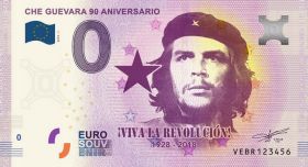 Банкнота 0 ЕВРО -  Че Гевара 2018