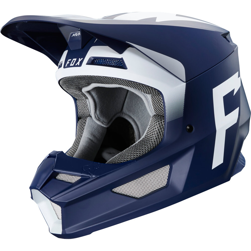 Fox V1 Werd Navy шлем, синий