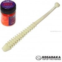 Мягкие приманки Kosadaka Array 65 мм / упаковка 10 шт / Сыр / цвет: WH