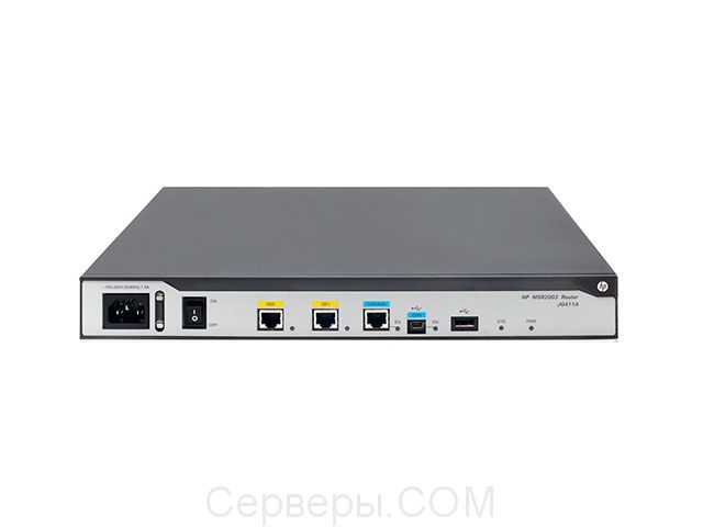 Маршрутизатор HPE FlexNetwork MSR2000 JG411A