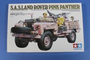 Английский джип спецназа (SAS) Land Rover Pink Panther и 1 фигура водителя