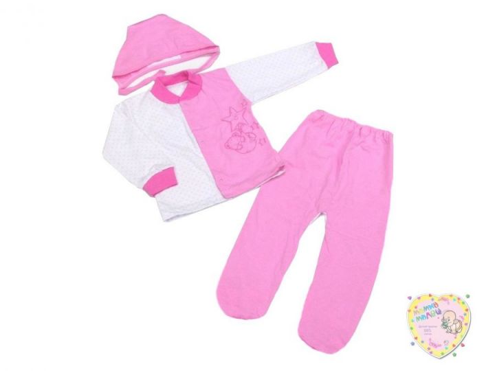 Костюм розовый для девочки dA-KS111-SUk (код 01832) оптом "Мамин Малыш"