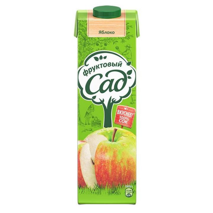 Нектар Фруктовый Сад 0,95л Яблоко