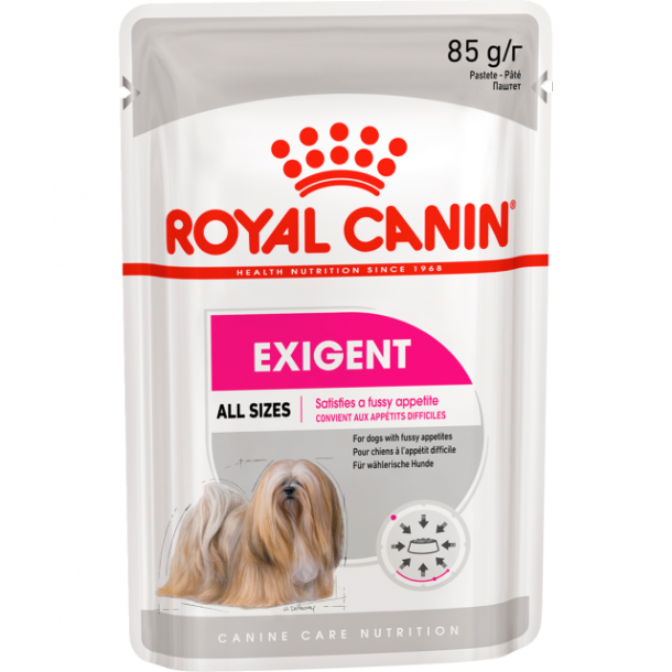 Консервы Royal Canin Exigent Pouch Loaf паштет для собак привередливых в питании 85 г